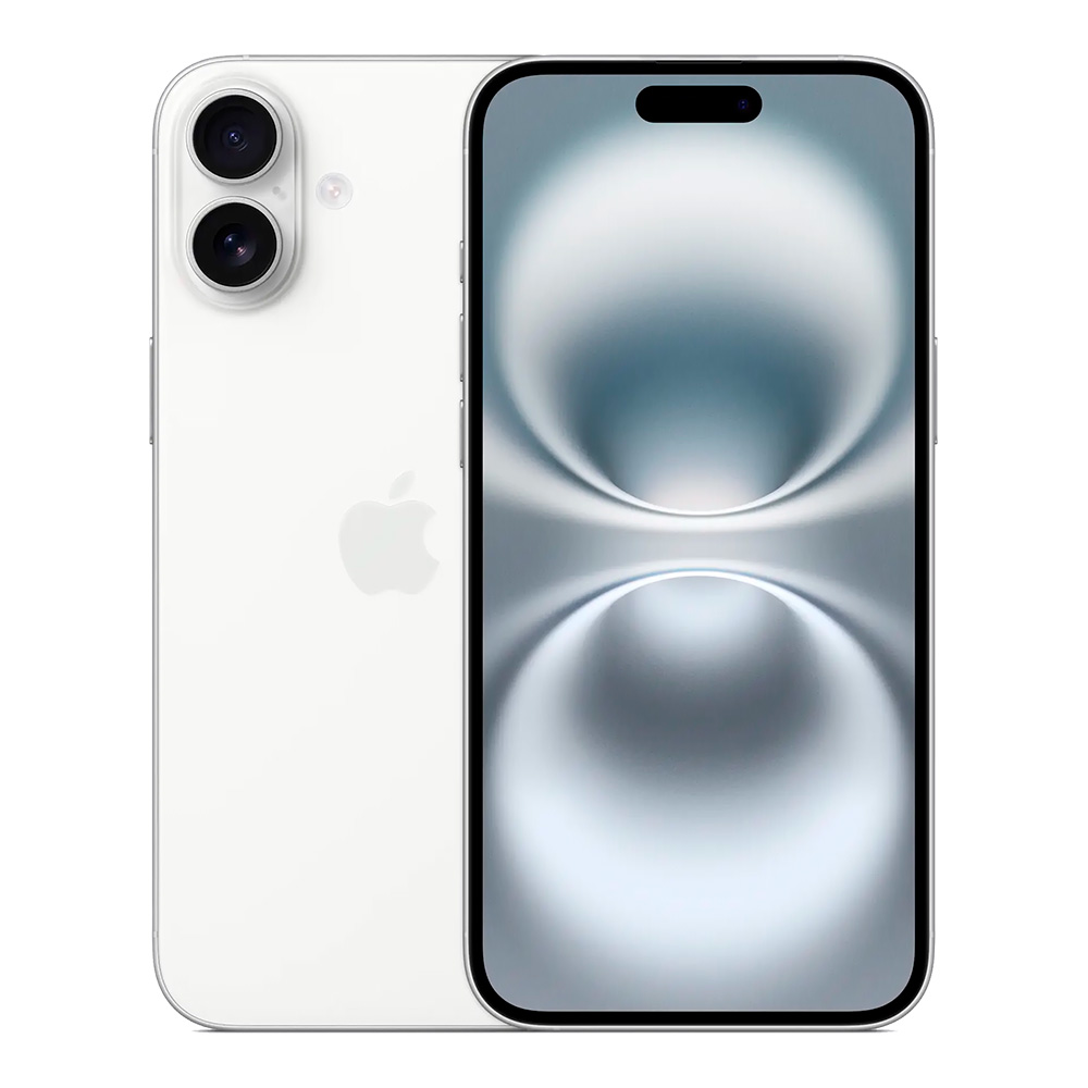  Apple iPhone 16 Plus 128 Гб, белый