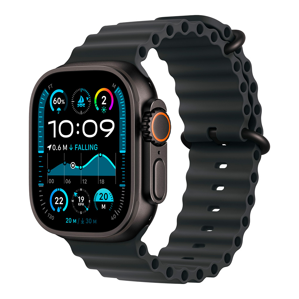  Apple Watch Ultra 2, ремешок Ocean чёрный