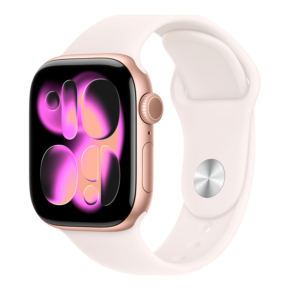  Apple Watch Series 11, 42 мм, розовое золото M/L