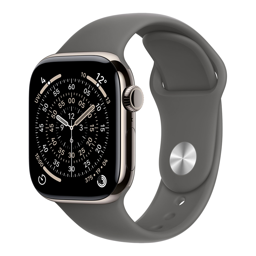 Apple Watch Series 11, 42 мм, титан, спортивный ремешок M/L