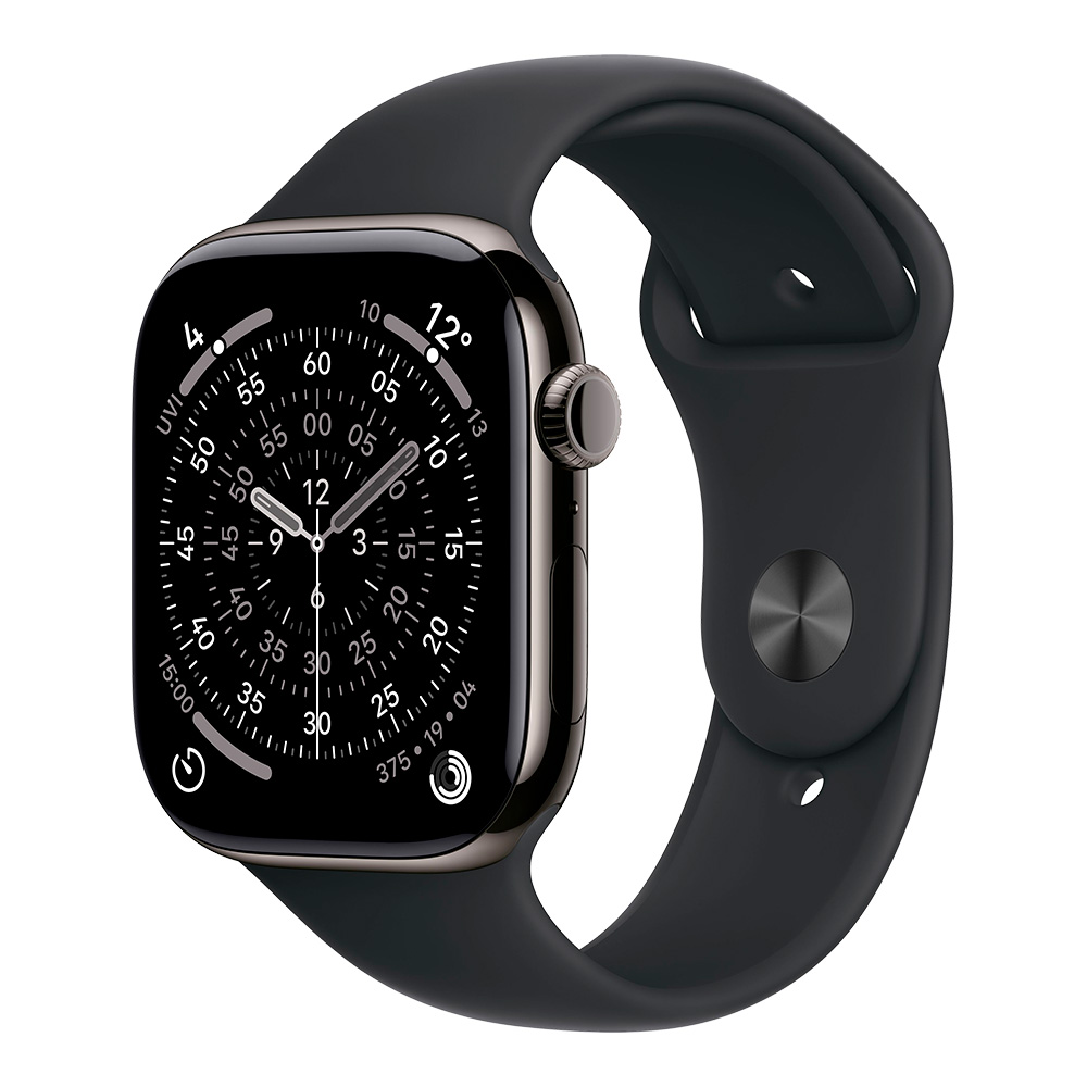  Apple Watch Series 11, 46 мм, сланцевый титан, спортивный ремешок M/L