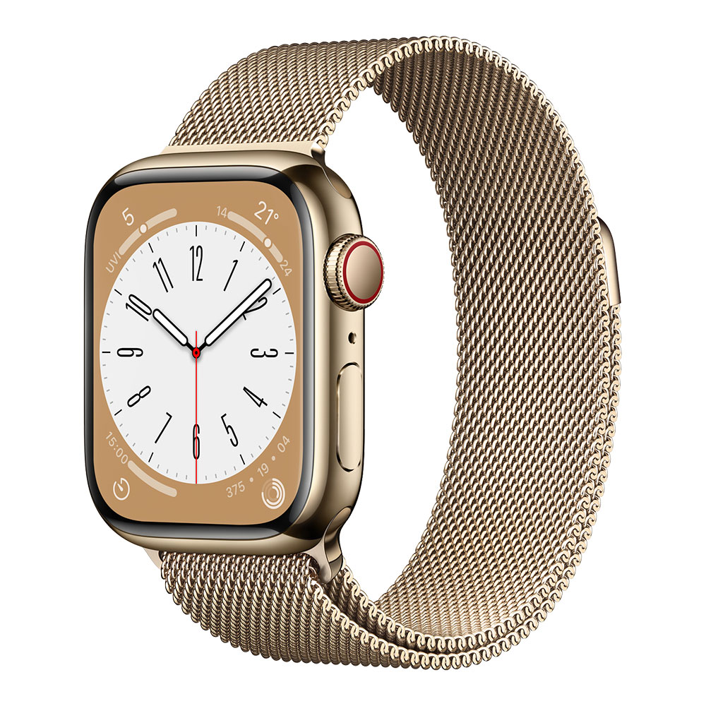  Apple Watch Series 8, 41 мм, cellular, золотой