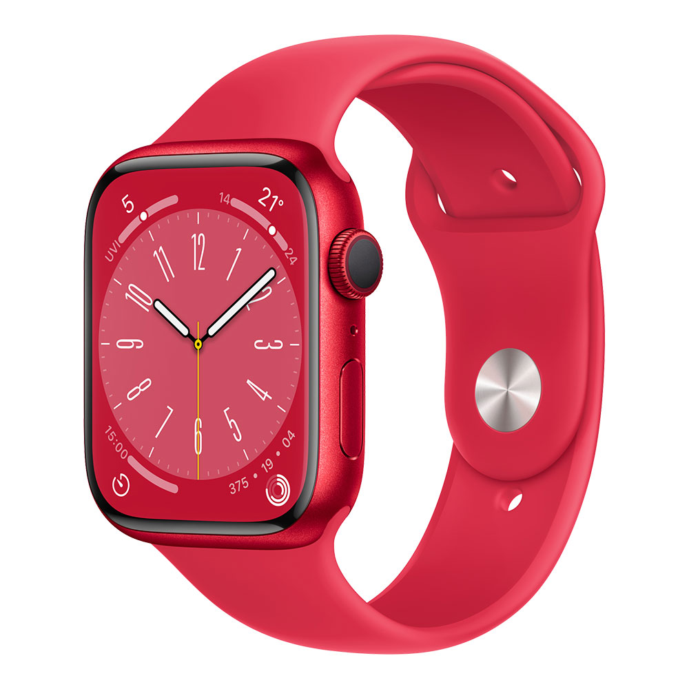  Apple Watch Series 8, 45 мм, красный